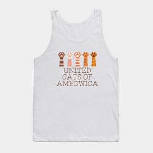 United Cats Of Ameowica - Cat Tank Top